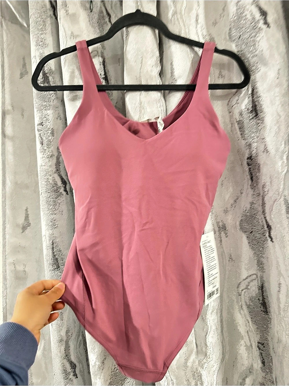lululemon Align Bodysuit Pink Size 8 NWT Athletic Bodysuit